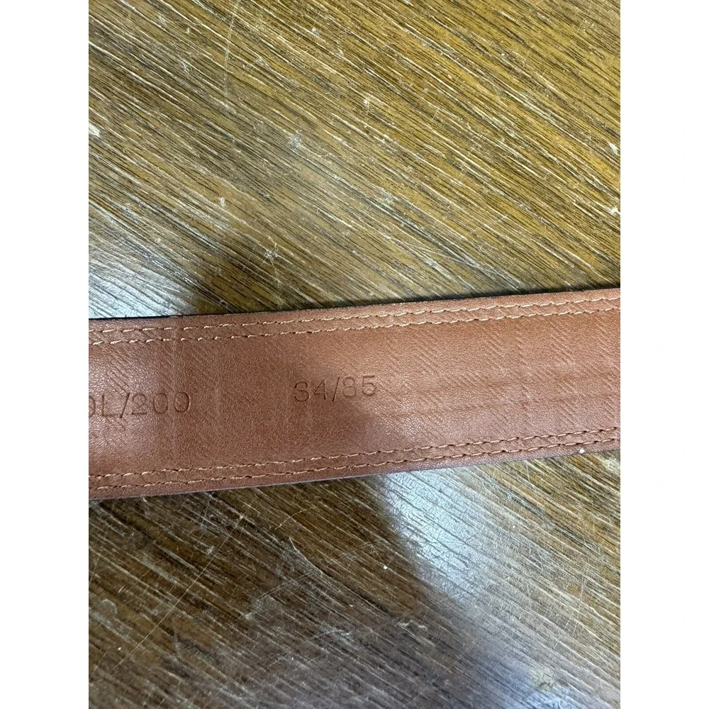 Boconi Leather Belt Men's Size 34/35 Brown‎